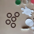 thumbnail image 4 of HEALEEP Wooden Craft Rings 50Pcs Diy Wooden Rings For Jewelry Making Coffee Color 2.5In, 4 of 8