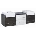 thumbnail image 1 of Imaginations Américaines 73,5 pouces W Vanity Set Gris, 1 of 1