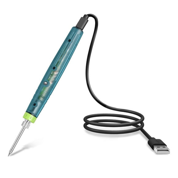 8W Portable USB Soldering Iron ,Rechargeable Soldering Tool Professional Portable, Welding Tool Electronic Soldering Repair Tool ,Efficiency Greater