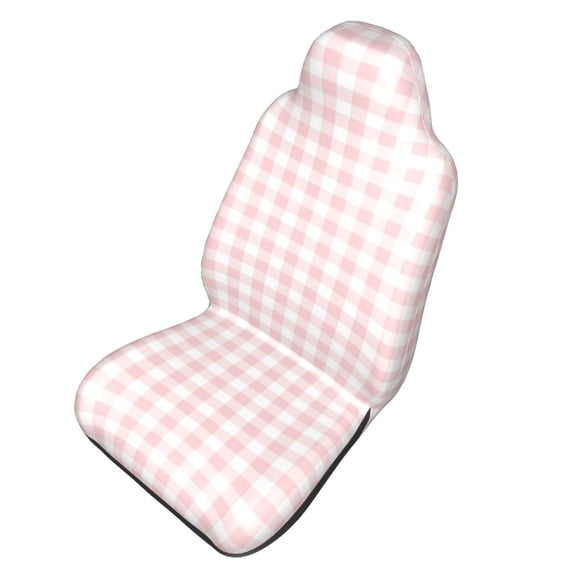 Picia Checkboard Print Waterproof Sweating Car Seat Cover for Post Gym Workout, Running, Beach and Hiking, Universal Fit Anti-Slip Bucket Seat Protector