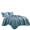 thumbnail image 2 of Shatex 3 Piece All Season Bedding Queen size Comforter Set, Ultra Soft Polyester Elegant Bedding Comforters——Norma 3 piece bedspread, 2 of 5