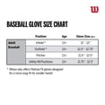 thumbnail image 2 of Wilson Sports WTA09LB181175 Gant de Base-Ball de 11 Po - Lancer la Main Gauche, 2 of 4