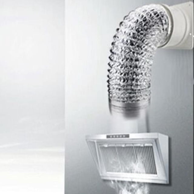Conducto de ventilación de Aluminio Colco Tubo flexible 8cm-1.5m