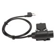 thumbnail image 3 of U94 PTT 2-pin plug and play hands free push to talk adapter for Alan for Midland radio, 3 of 5