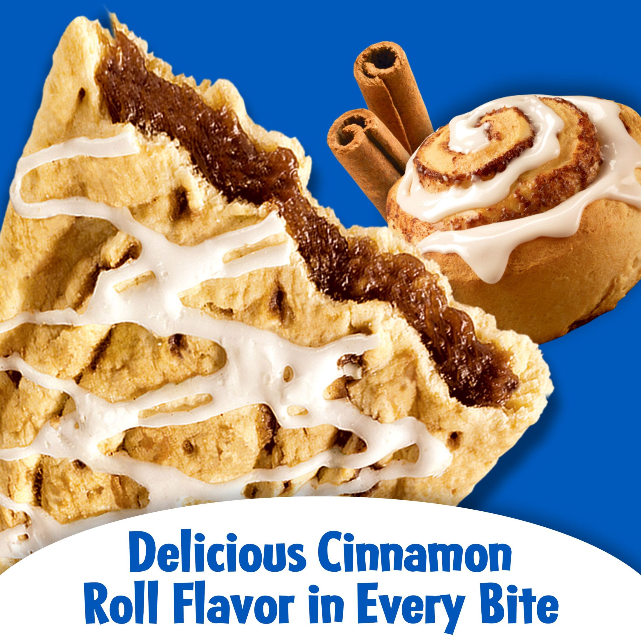 Pop-Tarts Frosted Cinnamon Roll Breakfast Toaster Pastries, 14.1 oz, 8 Count - image 3 of 9