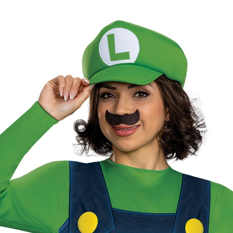 Super Mario Luigi Halloween Costume for Adults, Adult Size XL, by Disguise  - Walmart.com