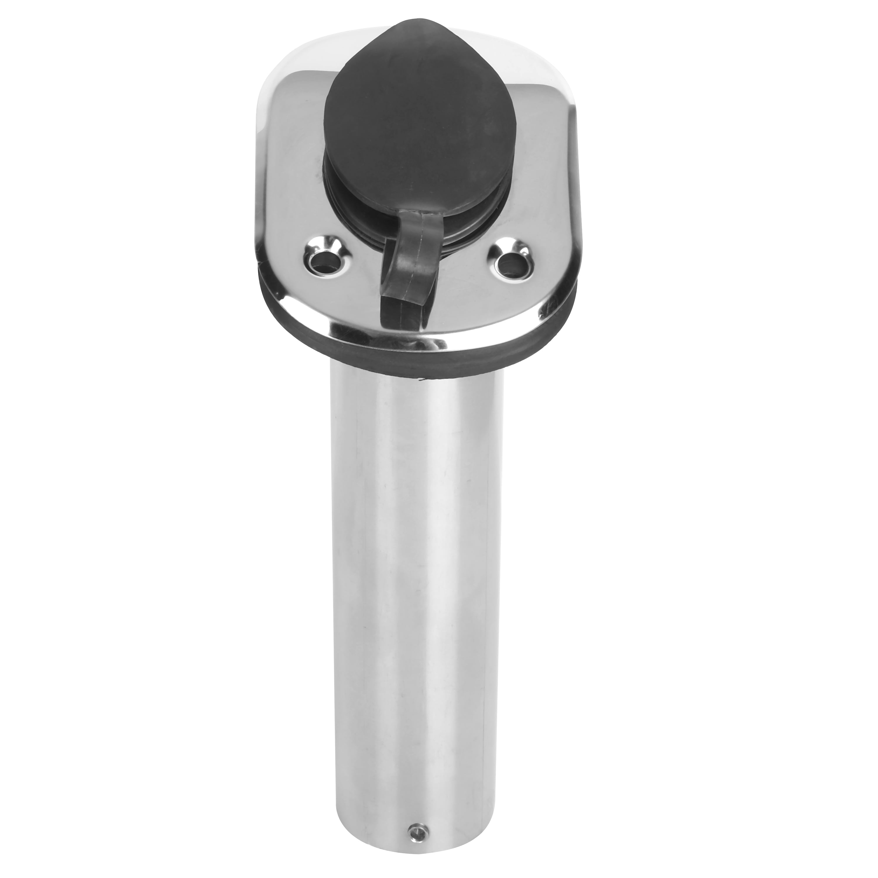 D DRIFT ALL THINGS WATER 9" Stainless Steel Marine Fishing Rod Holder, Flush Mount, 30 Degrees