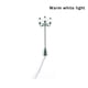 thumbnail image 3 of Naiovety 1:87 farolas LED 3 cabezas modelo tren lámpara de cristal estilo Vintage decorativo DIY miniatura luz blanca cálida construcción Artesanía Verde/Blanco cálido Naiovety HA066524-04, 3 of 6