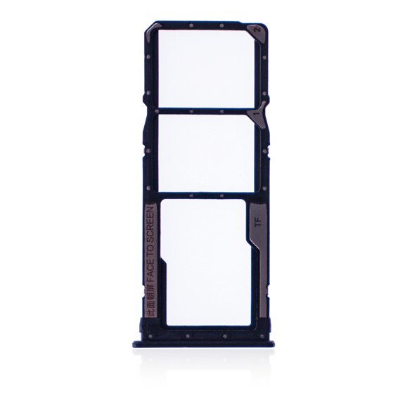 Replacement Dual Sim Card Tray Compatible For Xiaomi Redmi 7 / 7 Pro (Eclipse Black)