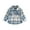Blue, variant on Toddler Boys Clothes 6M 12M 18M 24M 2Y 3Y 4Y Button Down Flannel Shirt Plaid Pocket Fall Top Little Kids Long Sleeve Outerwear