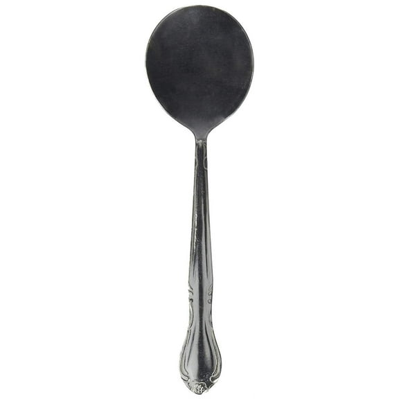 Winco 0004-04 12-Piece Elegance Bouillon Spoon Set, 18-0 Stainless Steel