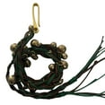 thumbnail image 2 of lionlar Tambourine bell Effect Cymbal Tambourine Wear Resistant Cymbal Accessory Replacement Cymbal Bells bell for Crashes Rides Green, 2 of 9