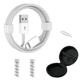 thumbnail image 1 of 2m Cable Para iPhone 5 6 7 8 X 12 13 14 iPad De Carga Rápida Conjunto Xtellar blanco, 1 of 3