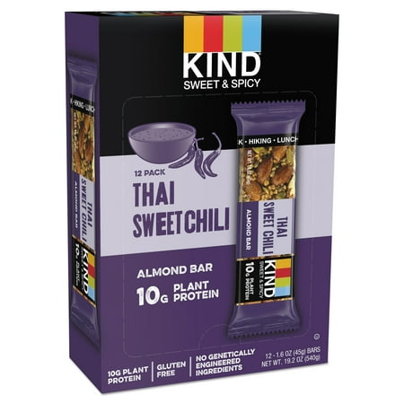 UPC 602652171581 product image for Strong & KIND Thai Sweet Chili Almond Protein Bar, 1.6 oz, 12 count | upcitemdb.com