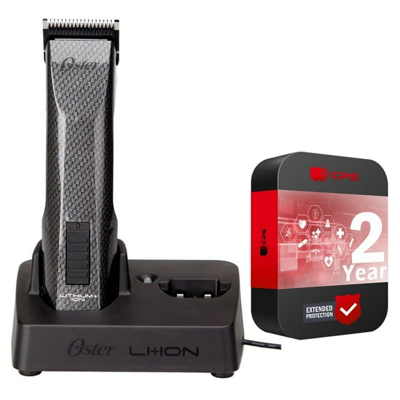 Oster Professional 76550-100 Octane Cordless Clipper Bundle with 2 YR CPS Enhanced Protection Pack