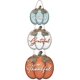 thumbnail image 1 of 3 piezas de letreros decorativos de pared con forma de calabaza, letrero rústico de bienvenida para puerta colgante para cosecha de otoño, Acción de Gracias, Halloween, decoración de pared para puert, 1 of 5