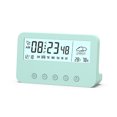 thumbnail image 1 of Matsuzay Reloj despertador Digital de escritorio para sala de estar, medidor de humedad y temperatura de plástico, termómetro silencioso, Type4 NO4, 1 of 6