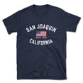 thumbnail image 1 of San Joaquin California Patriot Men's Cotton T-Shirt, 1 of 1