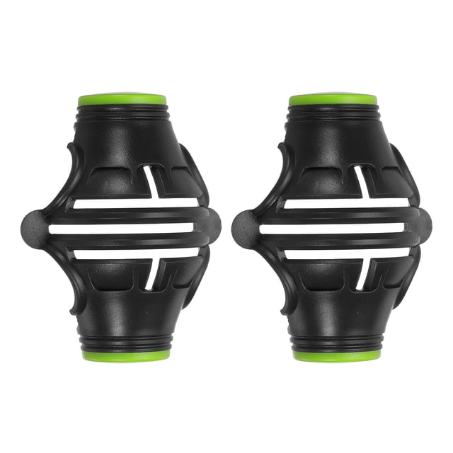 Plantilla de marcador de bola de golf Uxcell, herramienta de alineación de bola de golf de triple pista, marcador de dibujo de línea negro/verde