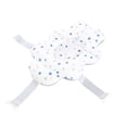 thumbnail image 3 of Asiento de baño para bebé, universal, flotante, plegable, suave y cómodo, alfombrilla de apoyo para bañera de bebé, color blanco, 3 of 14