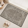 thumbnail image 2 of Bedside Rug 31x20 Inch Washable Soft Small Throw Rugs for Bedroom, Low Profile Non Slip Area Rug Indoor Floor Mat for Home Office Desk Vanity Pet Car Seat, 2 of 6