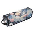 thumbnail image 2 of Hair Tool Organizer Bag with Heat Resistant Mat Removable Travel Storage Case for Hot Air Brushes Curling Irons Cat and Yarn Pattern, 2 of 8