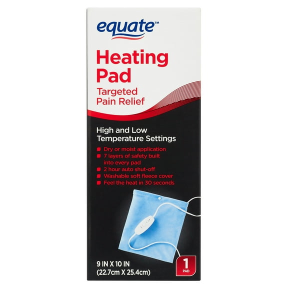 Equate Heating Pad 9" x 10"