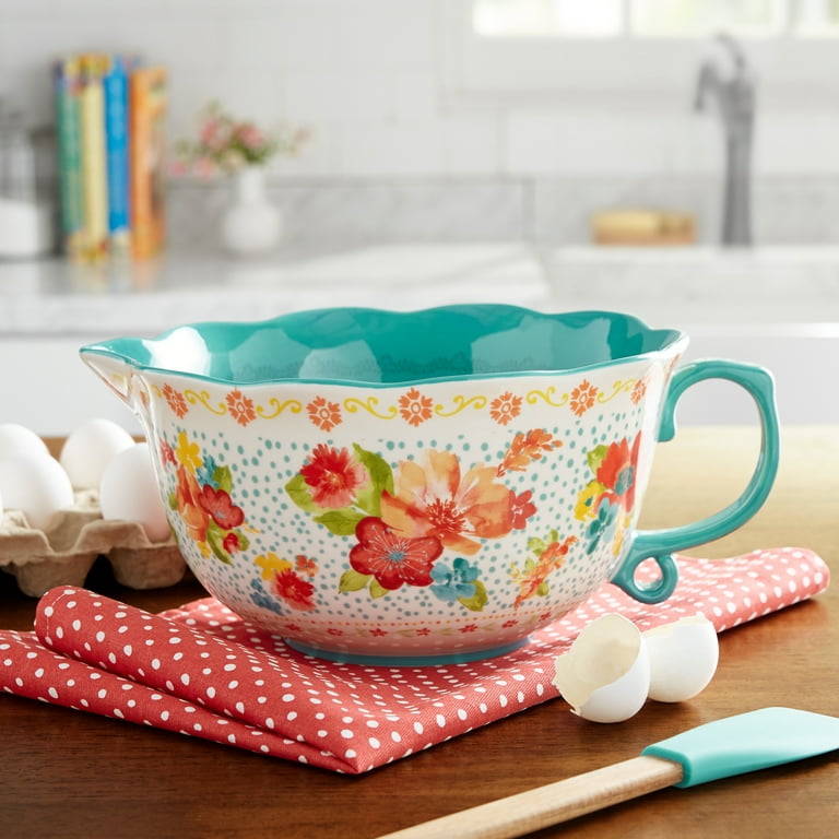 The Pioneer Woman Wildflower Whimsy Durable Stoneware 13-Piece Measuring  Cup Set - Walmart.com