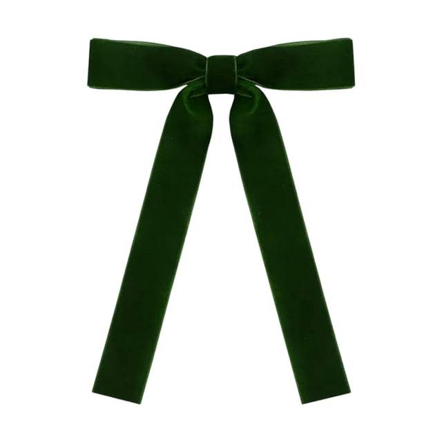 Velvet Ribbon Bow Elegant Decorative For Packaging Fireplace Mantel