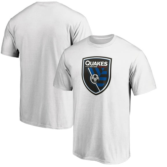 Men's White San Jose Earthquakes Logo T-Shirt