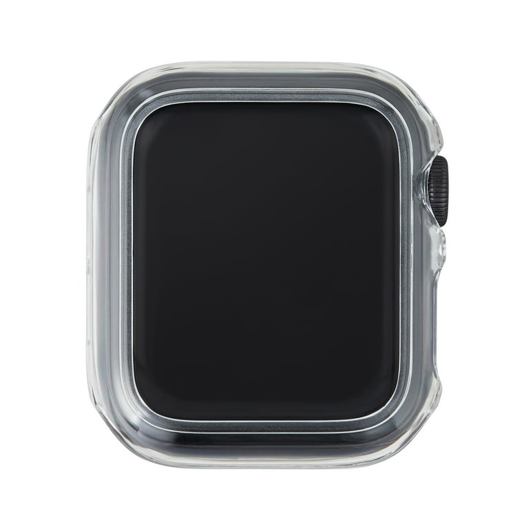 onn. 45mm Clear Protective Bumper Case for Apple Watch