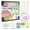 B, variant on Complete Polymer Clay Earring Kit for Adults DIY Jewelry Making Set Non Baking Air Dry Crafting Tools Fashion Accessories Design Project Stress Relief Creative Hobby Gift for Her Bundle