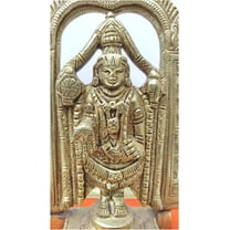 Tirupati Balaji Statue Tirupati Balaji Sculpture Venkateswara Incarnation of Vishnu Idol Srinivasa Statue Home Temple Temple Decor Gift Lord Vishnu Figurine Hindu God Statue - AtoZ India Cart