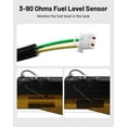 thumbnail image 4 of 5 Gallon Fuel Cell Gas Tank Aluminum with Level Sender Black Street Drift, 4 of 6