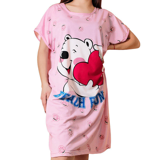 CAMISON AESTHETIC DE MUJER PARA DORMIR DISEÑO UNICO Y LIGERO UNITALLA