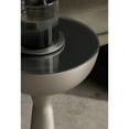 thumbnail image 4 of Kate and Laurel Chandon Mid-Century Sophisticated Drink Table, 8 x 8 x 23, Antique Nickel, Glam Sculptural Plant Pedestal Table for Use as Antique Mini Table or Bathtub Accent Table, 4 of 9