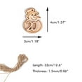 thumbnail image 2 of Calendario de Adviento de Madera ANGGREK Con Números 1 24, Manualidad Navideña Reutilizable Con 24 Clips Y cordel, 2 of 7