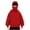 Red, variant on Nwiuh Boys Balaclava Hoodies Double Hooded Pullover Windproof Hoodie with Mask Ski Sweatshirts Jacket for Boys Girls Kids (Red, 12-13 Years)