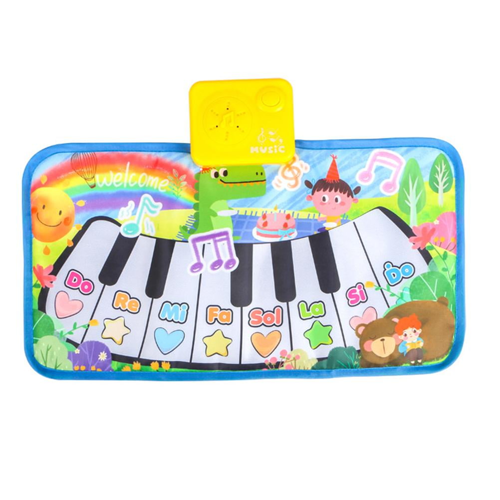 DTOWER Portable Piano Musical Mat for Kids Musical Toys Music Mats