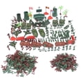 thumbnail image 2 of 290pcs Base Playset & 4cm Soldier Men Figures II Toy, 2 of 7