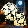 thumbnail image 4 of Ensemble de Pyjama à Manches Courtes Imprimé Mode Halloween pour Hommes, 4 of 4