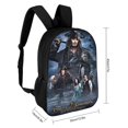 thumbnail image 2 of Piratas del Caribe-theme Backpack, Campus style schoolbag Bookbag with Adjustable Shoulder Straps And Large Zip Compartment, Unisex Travel Bags., 2 of 6