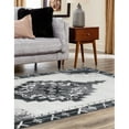 thumbnail image 4 of Traditional Rine Collection Area Rug 2'x3' - White-Gray, 4 of 5