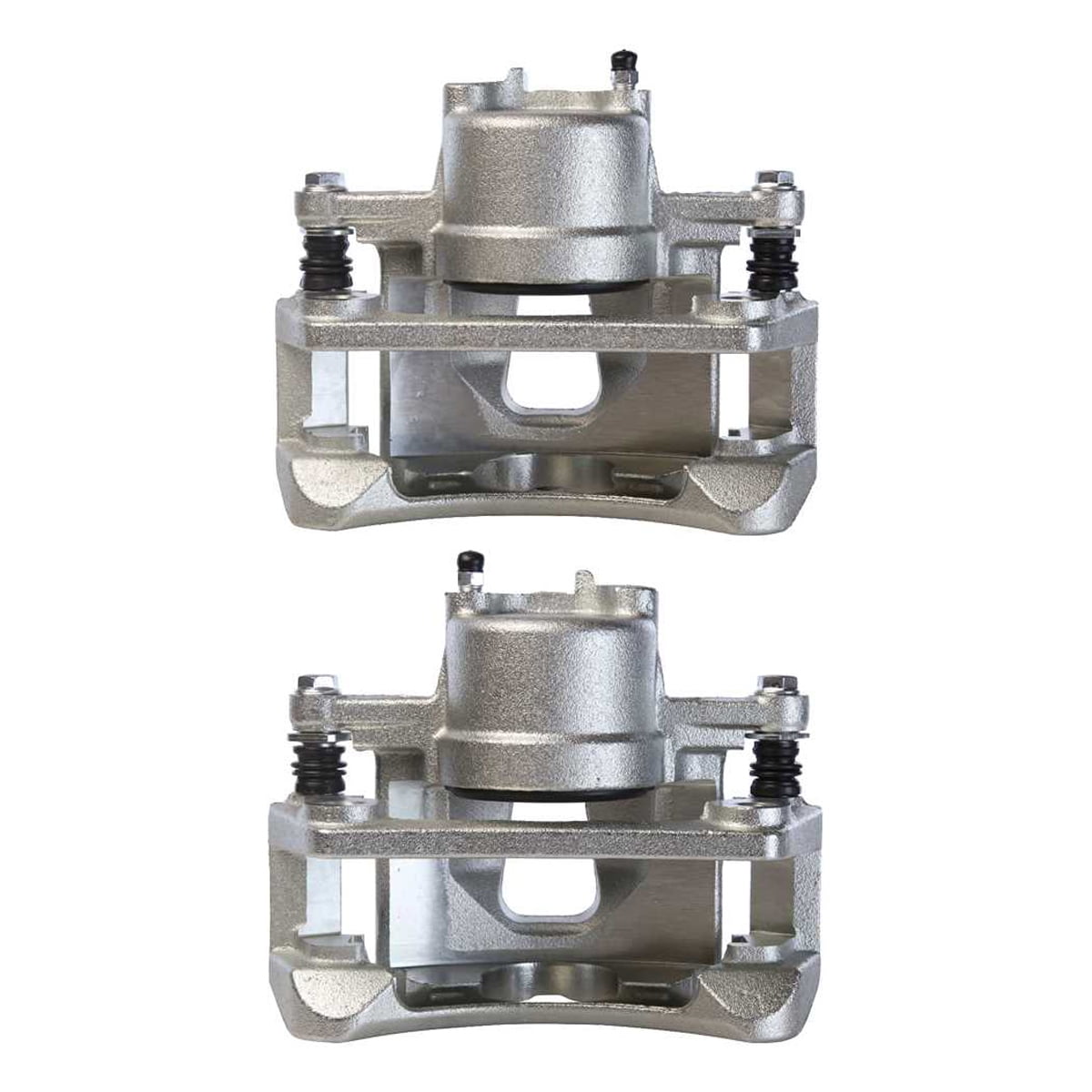 AutoShack Front New Brake Calipers Assembly with Bracket Set of 2