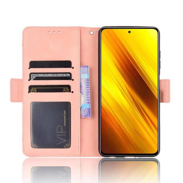 Funda Tipo Billetera GANGXUN para Xiaomi POCO X3 – Tapa Flip con Tarjetero