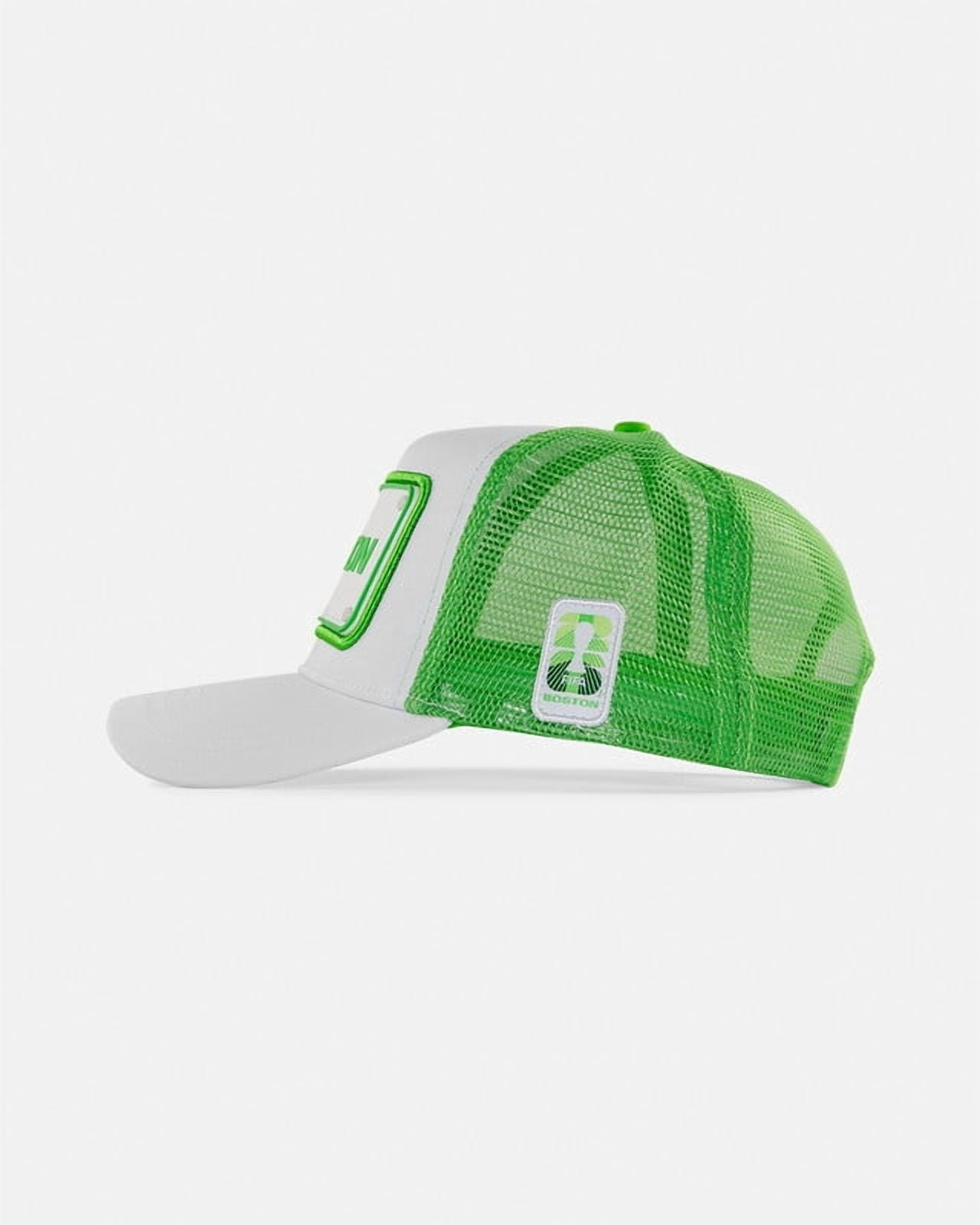 FIFA World Cup 2026 Rubber Host City Patch Trucker Soccer Cap - Boston