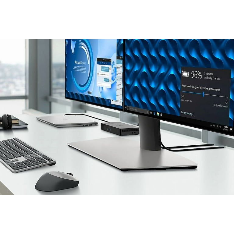 Dell WD22TB4 Thunderbolt 4 Dock - 2 Thunderbolt & Four 4K Display