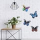 thumbnail image 4 of Muyoka Decoración de pared de mariposa estatua colgante adornos de jardín escultura colgante al aire libre Muyoka Hogar, 4 of 7