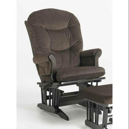 ULTRAMOTION by Dutailier Sleigh GliderReclinerMultiposition Chair in Espresso and Chocolate