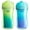 Green/Teal, variant on Chicco 9oz. Insulated Rim Trainer Sippy Cup, 12m+, 2-Pack - Green/Teal, New
